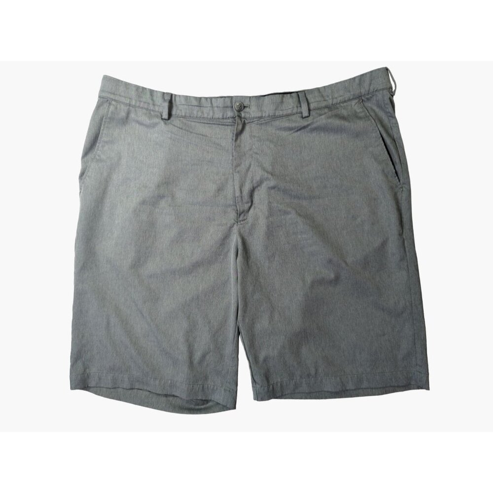 Greg Norman Mens 40 Performance Golf Shorts Lightweight Flex Stretch Grey